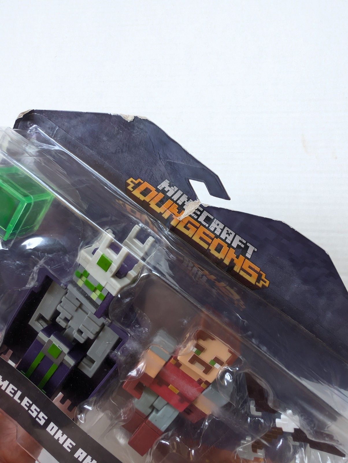 Minecraft Dungeons Nameless One & Hal Action Figure Set NIB 2019 Mattel Mojang