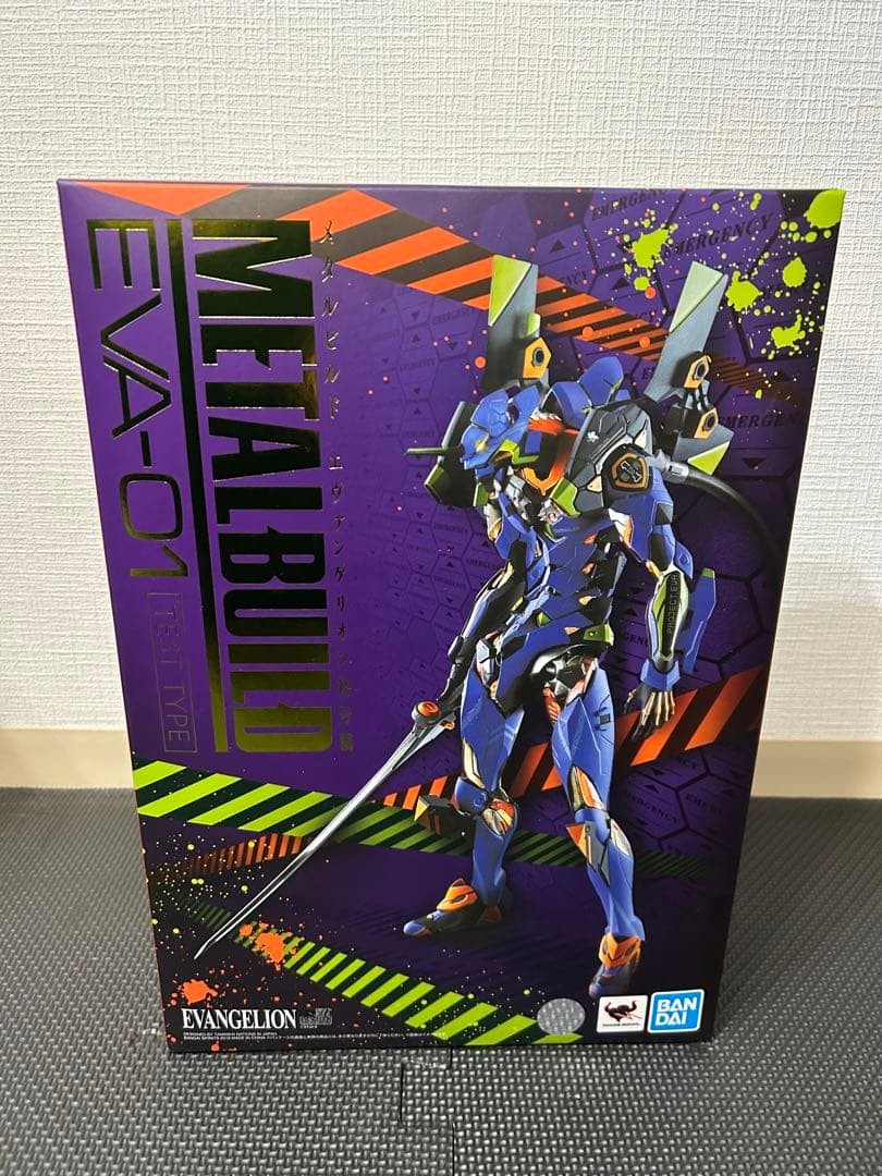 Evangelion Unit 01 EVA 01 Action Figure Metal Build Bandai