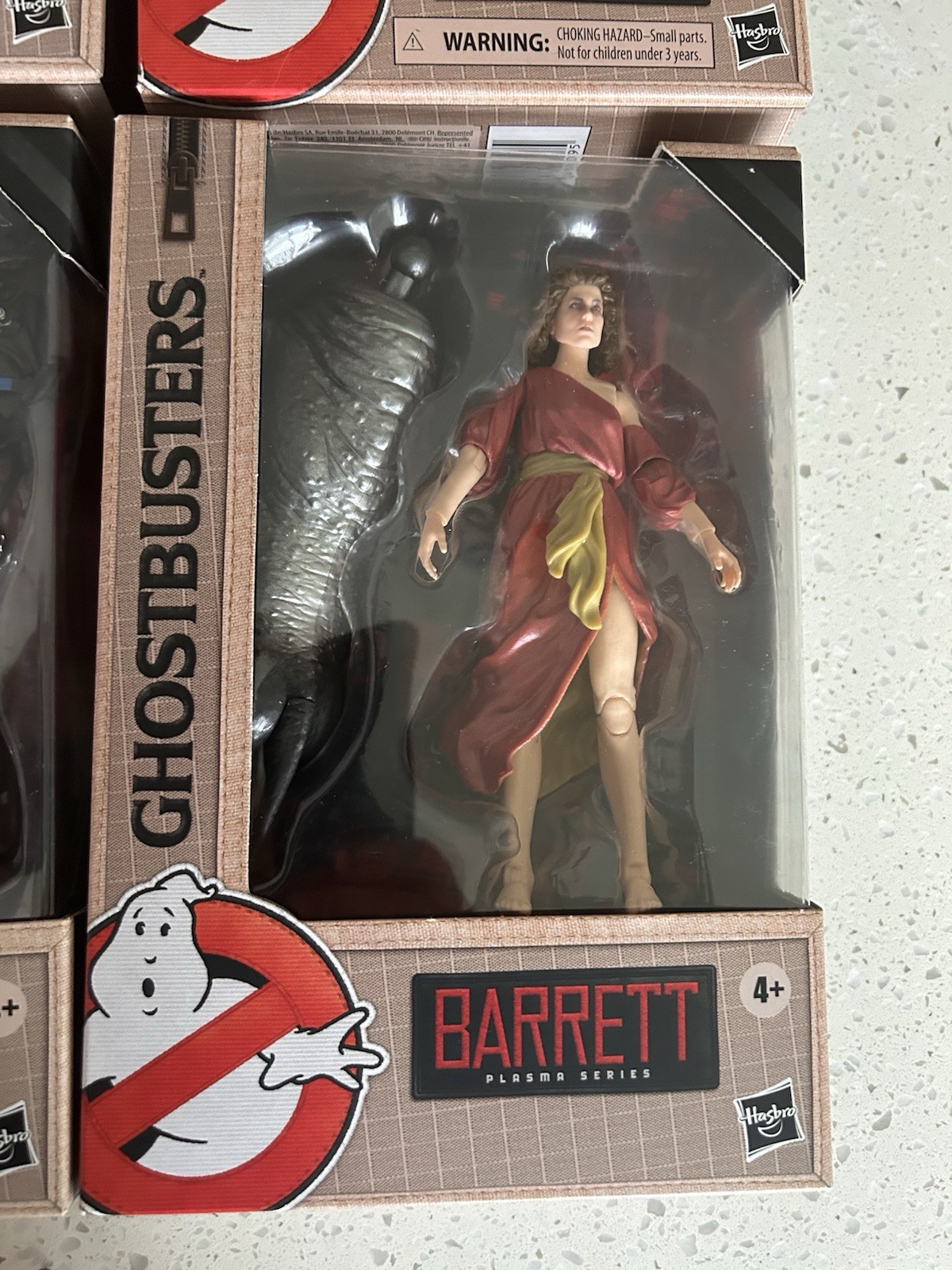 Hasbro Ghostbusters Plasma Series Peter Egon Ray Winston Gozer Barrett Figures