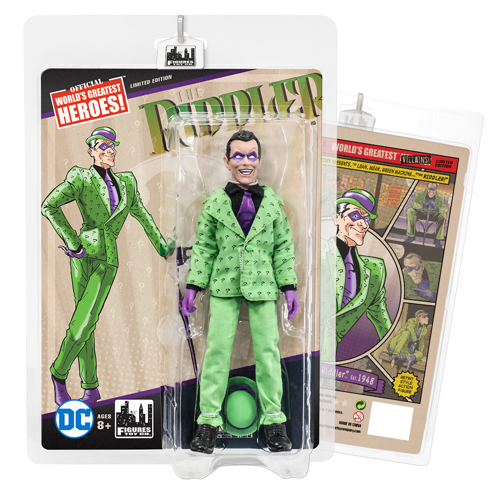 DC Comics Retro 8 Inch Action Figure Series: The Riddler [Suit]