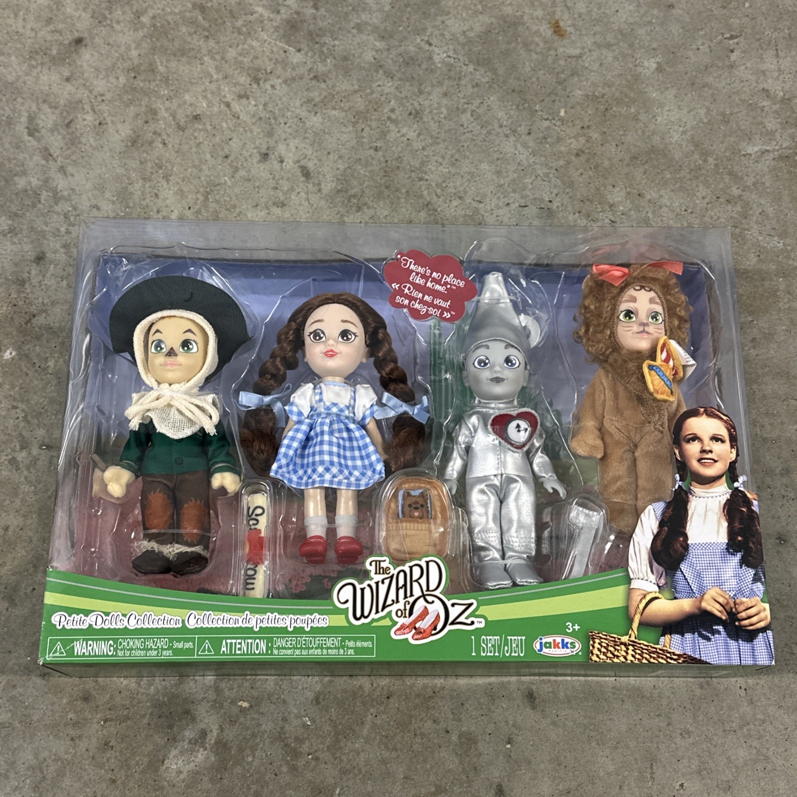 WIZARD OF OZ PETITE DOLLS COLLECTION DOROTHY TIN MAN COWARDLY LION SCARECROW