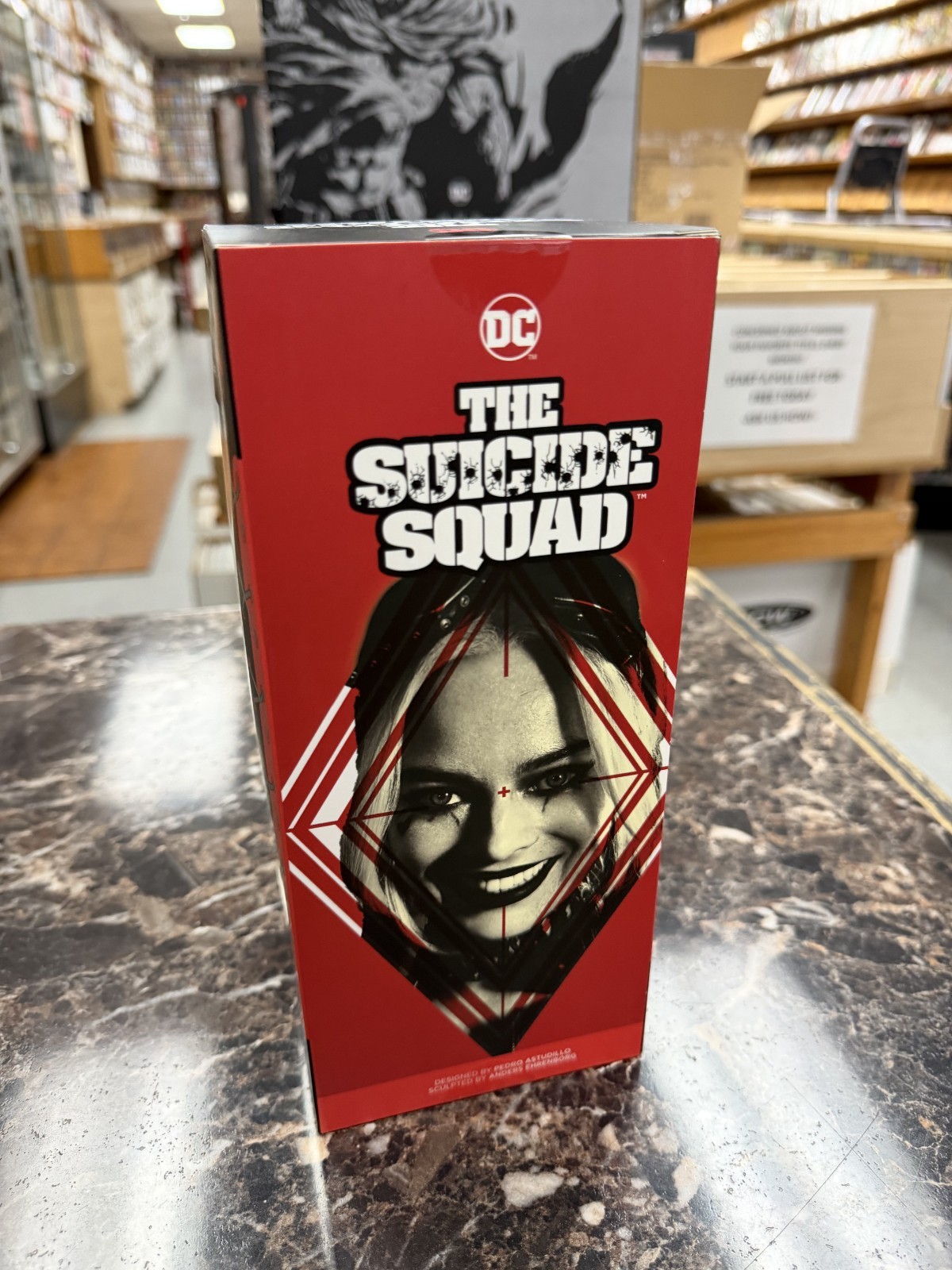 Cryptozoic The Suicide Squad Exlusive Noir Editon Dc Harley Quinn of 1500 LE