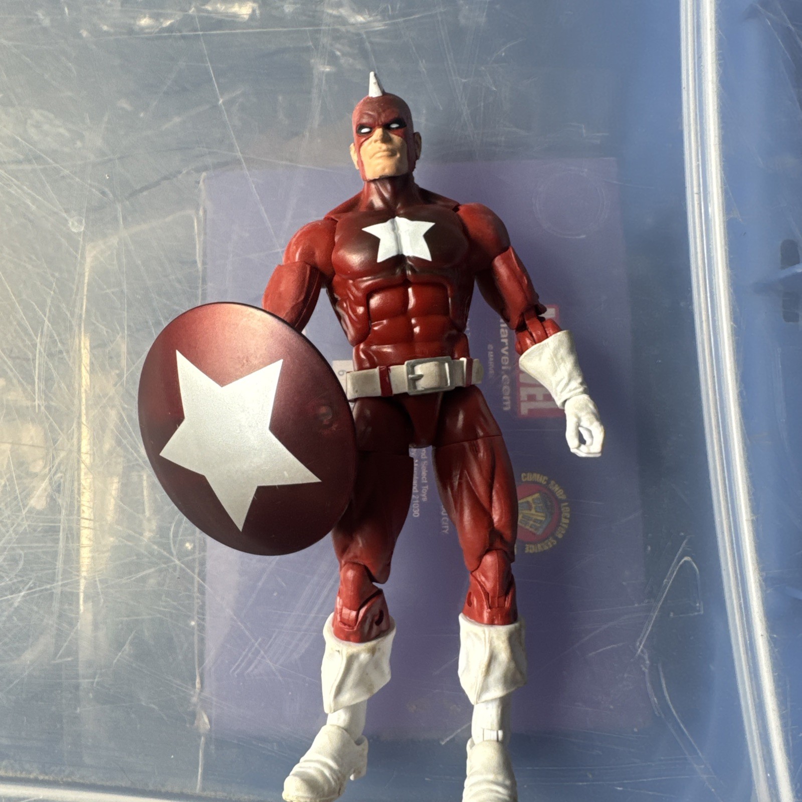 Marvel Legends Giant Man BAF Series Red Guardian 6&Prime; Figure Hasbro 2016 Complete