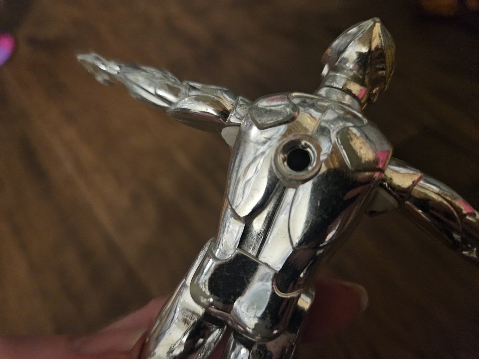 Vintage Silver Hawks Quick Silver Action Figure Used Condition Incomplete Toy