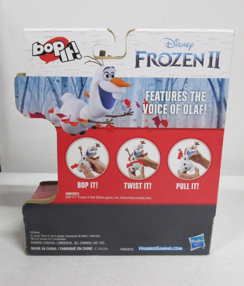 Disney Bop It Game Frozen Olaf Figure Version 2019 Hasbro Bop it B9S4