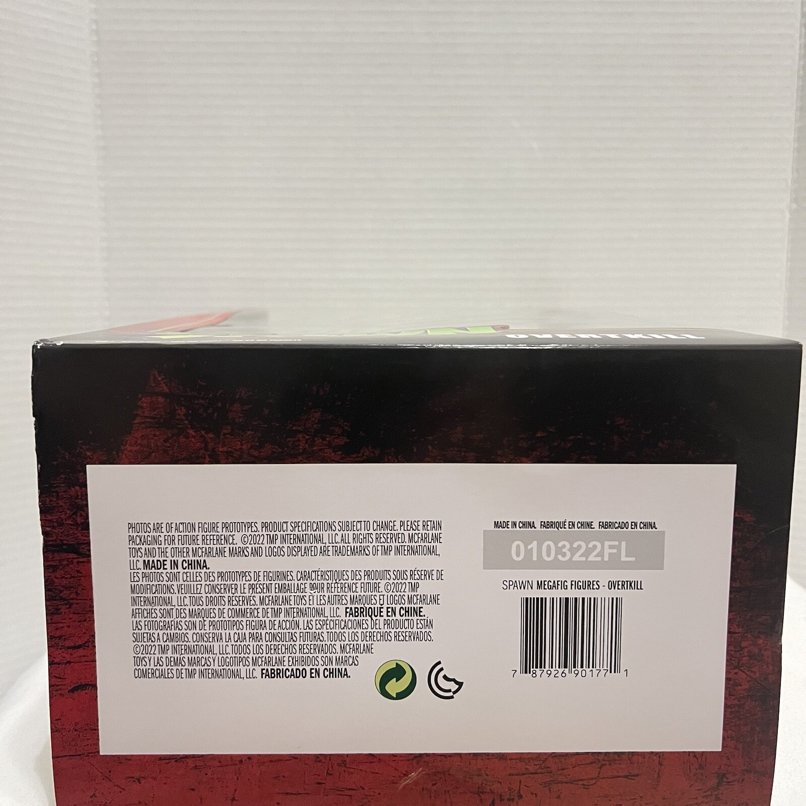 McFarlane Toys Spawn Overtkill Figurine Action Figure 9” Brand New In Box