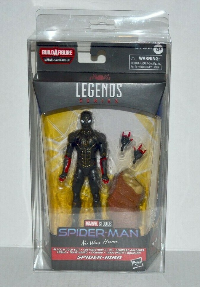 4 Marvel Legends Series Action Figures Clear Plastic Protective Case Display Box