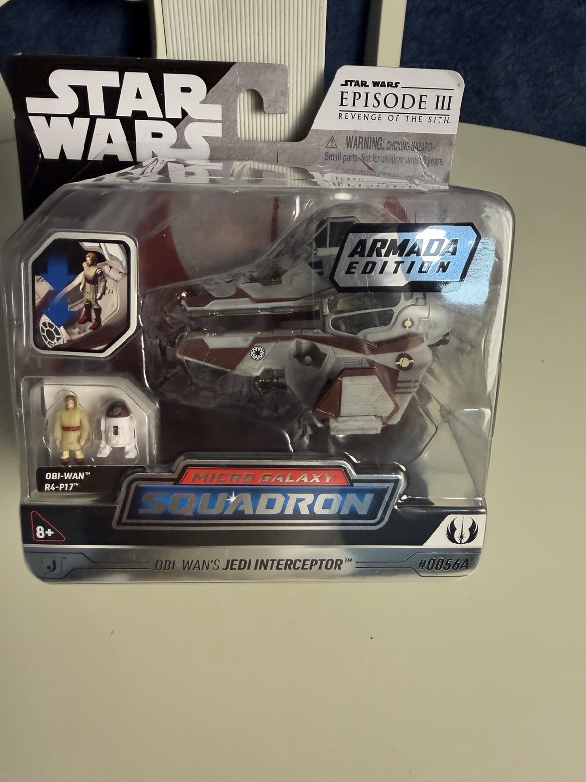 Star Wars Obi Wans Jedi Interceptor And Squadron Mystery Vehicle And Figure