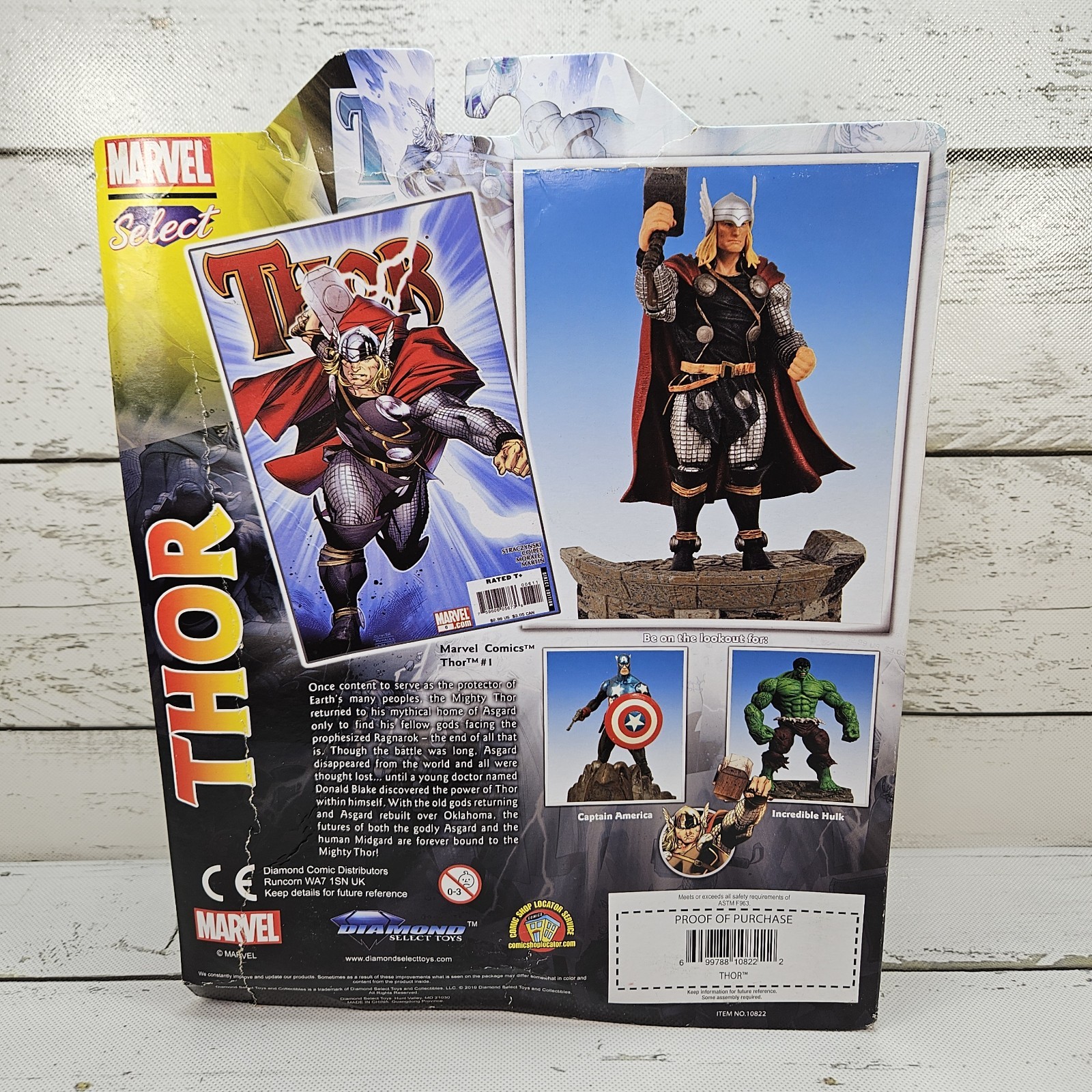 Diamond Select Marvel Select Thor 2019 Collector Edition 7&Prime; Adjustable Figure