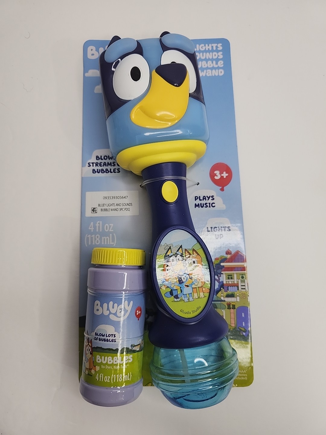 Bluey Lights & Sounds Bubble Wand
