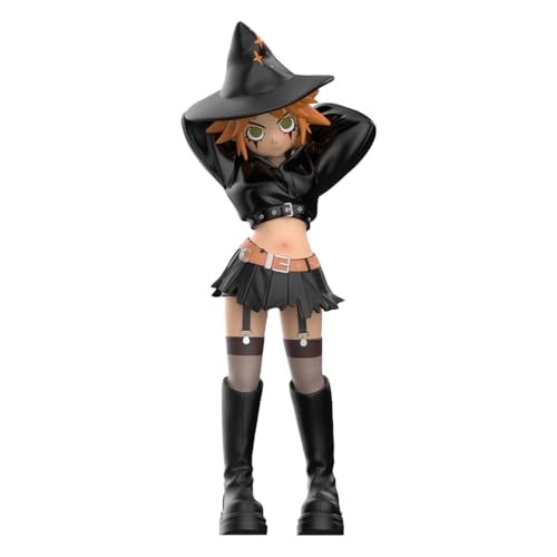 POPMART Peach Riot Witchy Punk Figures Vinyl Toy Gigi Poppy Frankie Witch Style