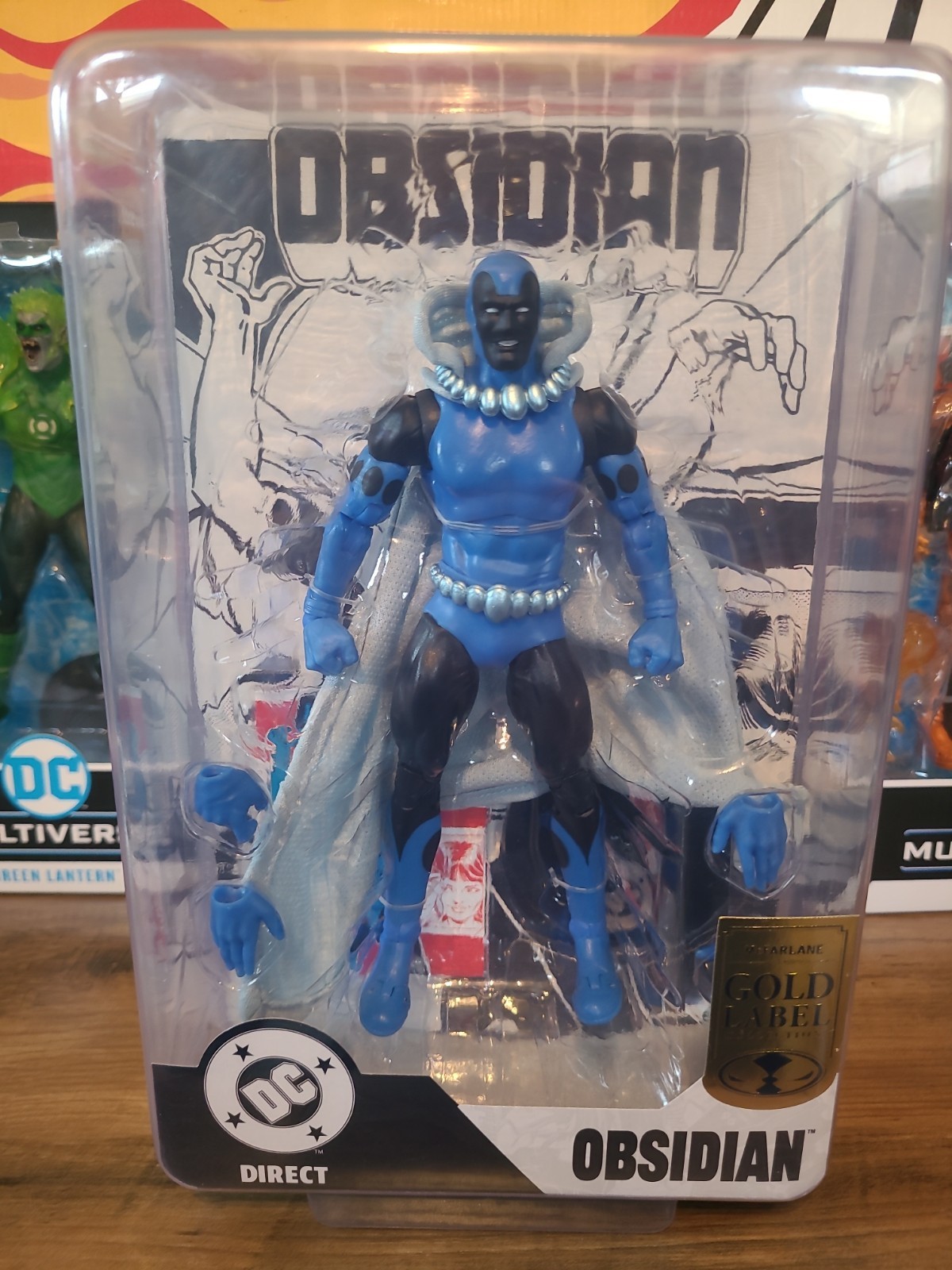 McFarlane Toys DC Direct Obsidian Gold Label Action Figure Collectible New