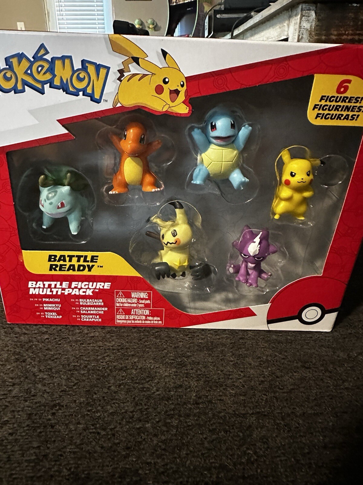 Pokémon Battle Figure Multi-Pack 6 Figures~Brand New 2022