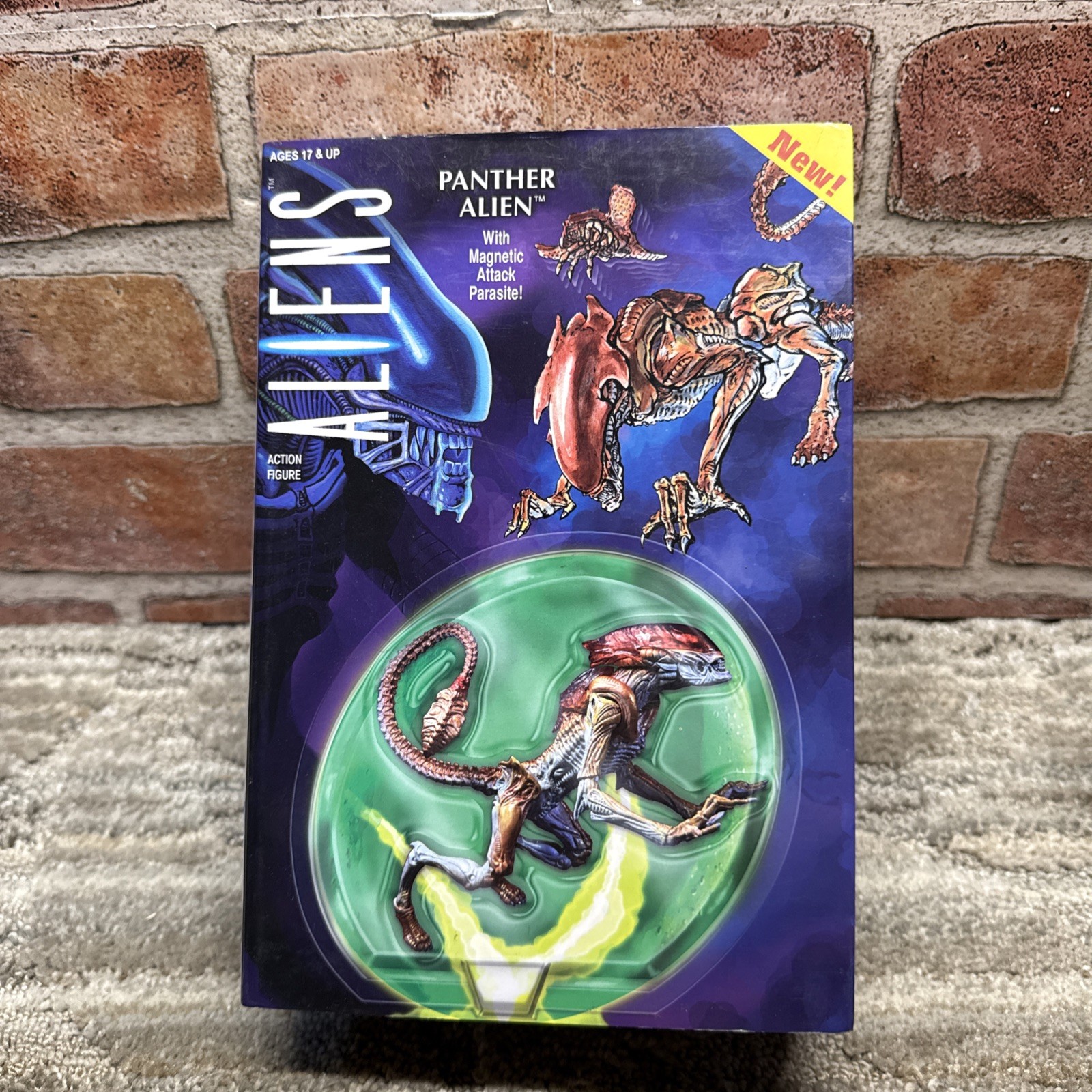 ULTIMATE PANTHER ALIEN Aliens Kenner Tribute 7&Prime; Scale Action Figure Neca 2022