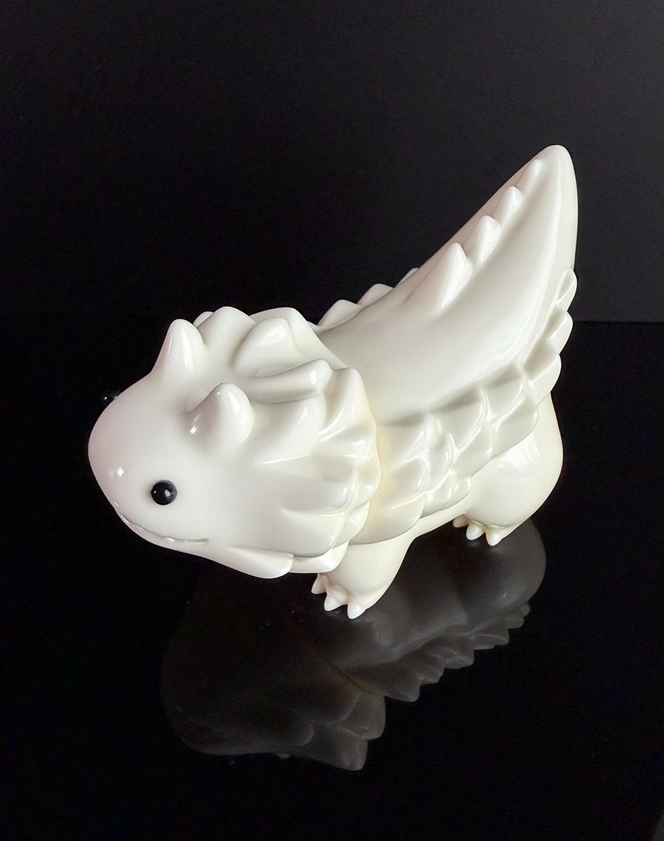 All White Seedlas Brother Shoko Nakazawa Vinyl Sofubi Toy