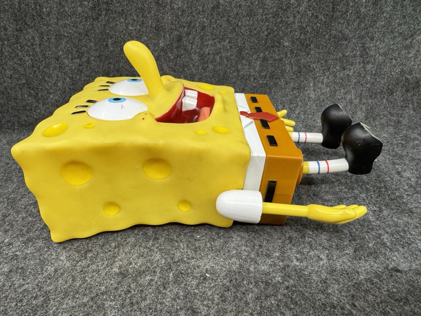 VIACOM SpongeBob SquarePants Talking Squeeze Me 2002 9&Prime;×6×3&Prime; Doll WORKS!