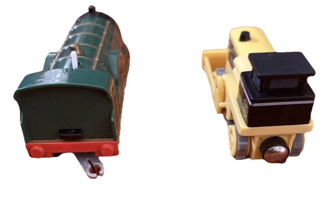 *Thomas* The Train—4 Pieces Transportation Vehicles—Emily, Byron, Harold, Annie