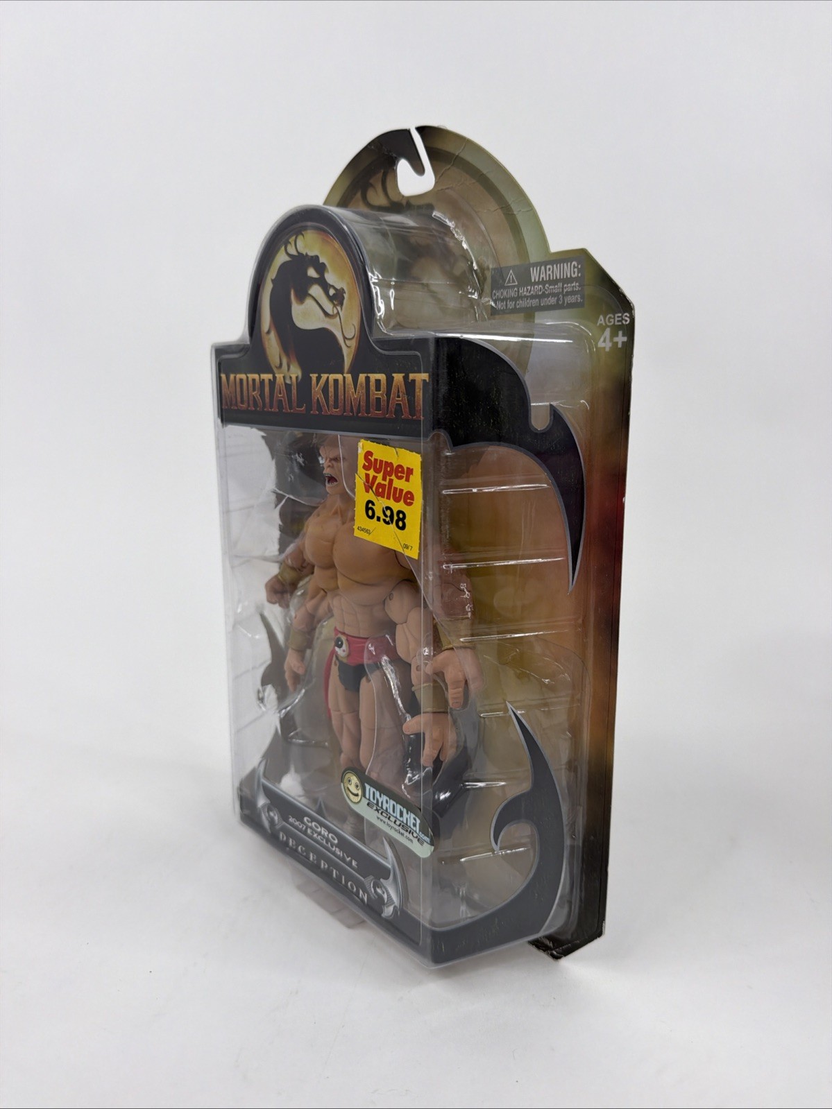 Mortal Kombat Goro Deception Action Figure 2007 Toyrocket Exclusive *See Photos