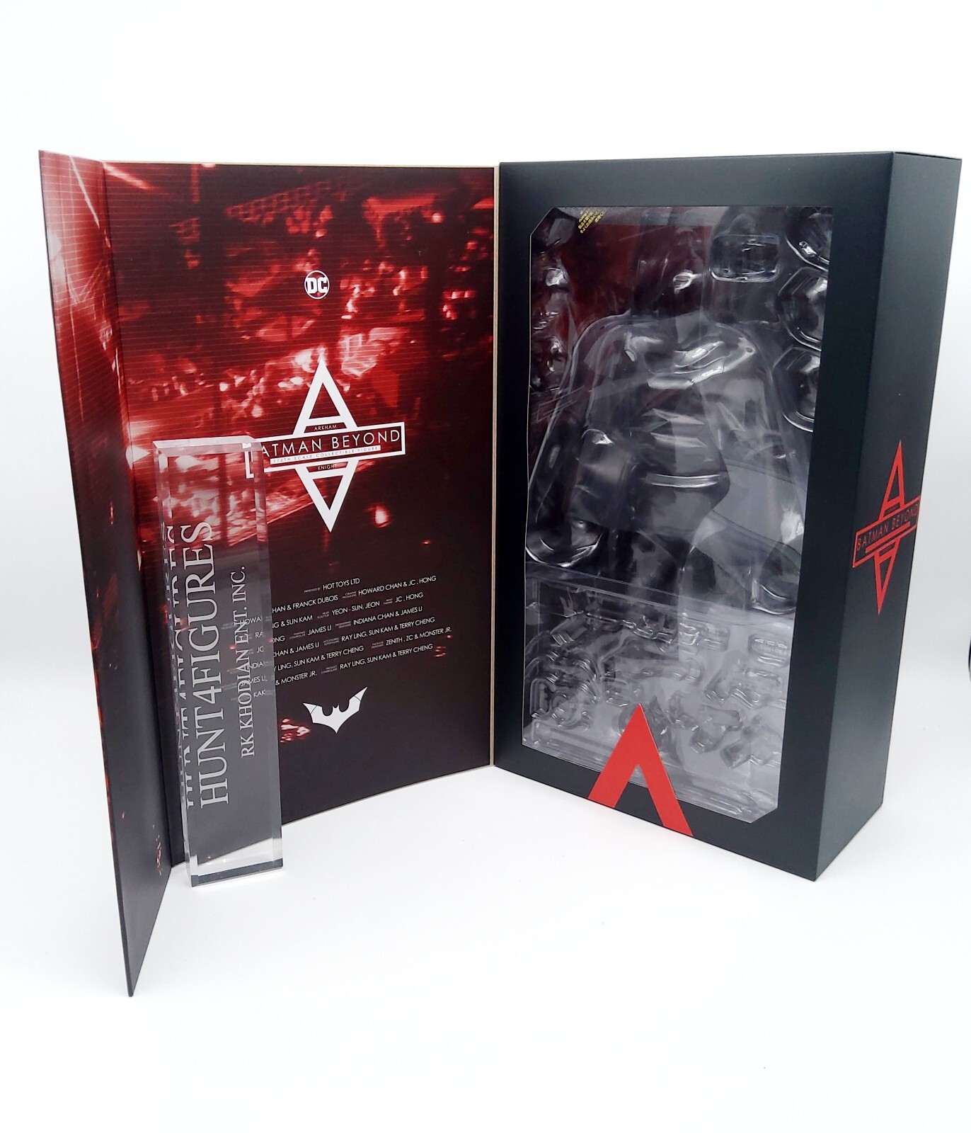 Hot Toys VGM39 Batman Beyond Arkham Knight 1/6 action figure&rsquo;s Empty Art Box