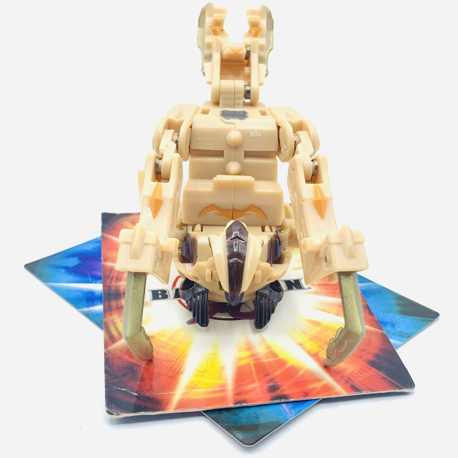 Bakugan Rubanoid Tan Subterra Gundalian Invaders 800G + Chompixx 80G