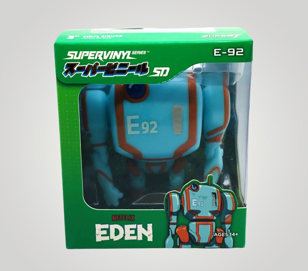 Super7 EDEN Supervinyl 3&Prime; Mini Figures COMPLETE lot of 4 Netflix Anime