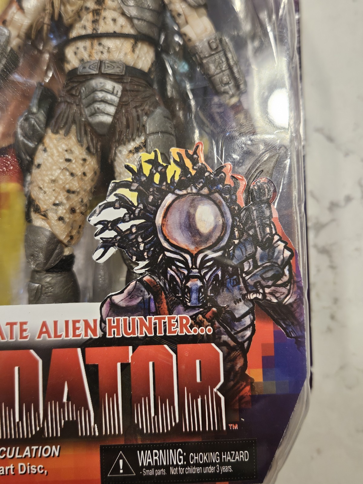 NECA Predator Series 16 Ghost Predator 7&Prime; Action Figure 100% Authentic Rare MOC