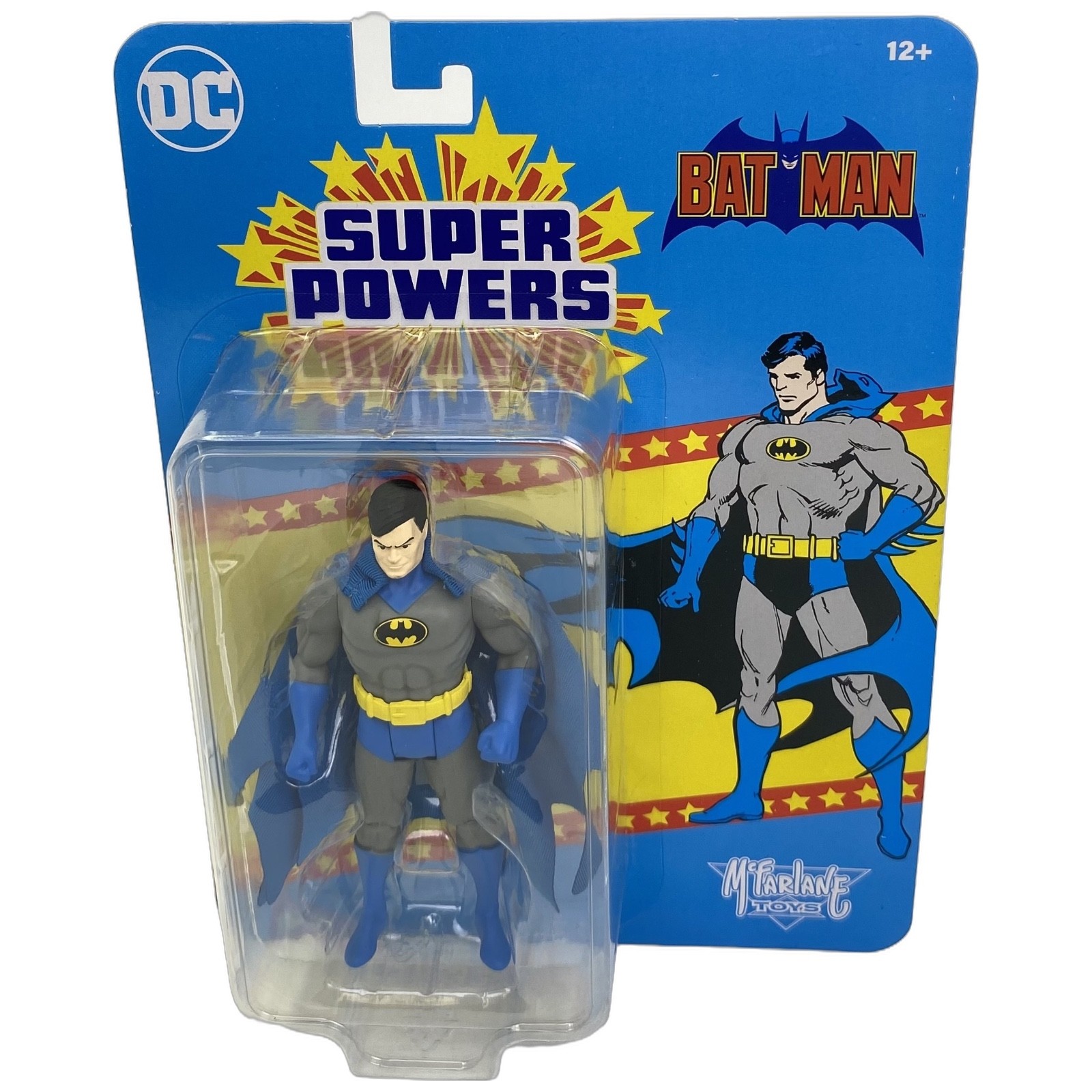 DC Super Powers Retro Batman Unmasked 5&Prime; Action Figure McFarlane New Sealed