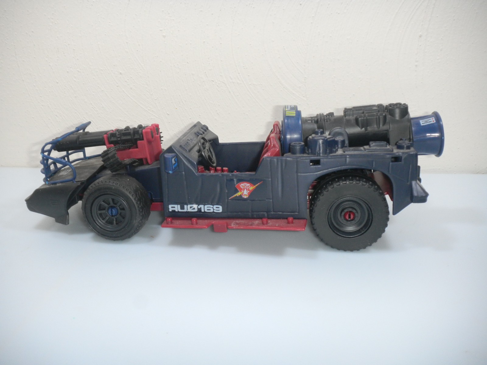 100% Complete 1986 Dreadnok Thunder Machine in Box Cobra G.I. GI Joe 3.75 ARAH
