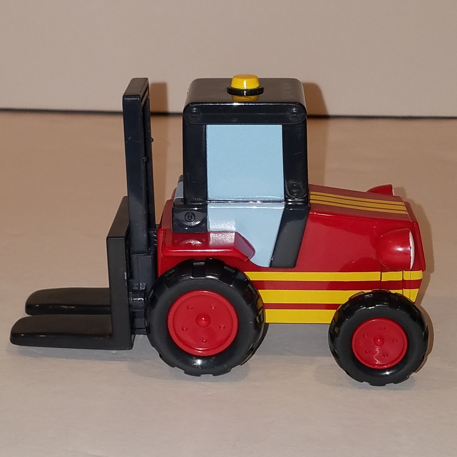 Bob The Builder 2006 Talking Sumsy Forklift COMPLETE Pallet Cargo Crates Vintage