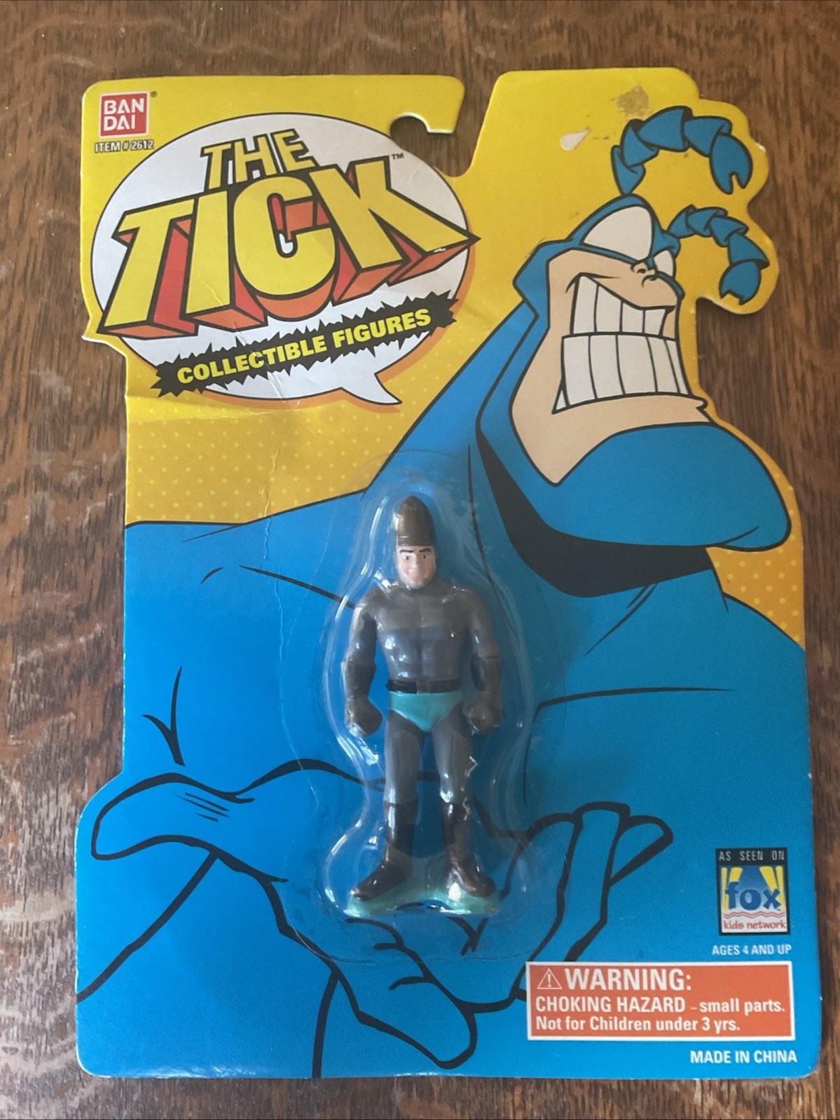 THE TICK ACTION FIGURE Human Bullet 1994 RARE Bandai BRAND NEW Sealed