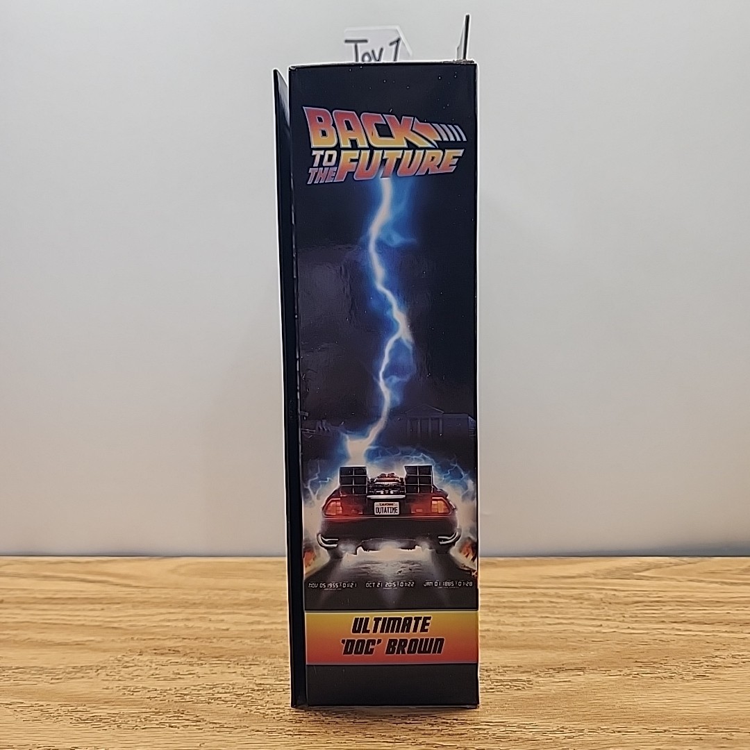NEW Neca ULTIMATE DOC BROWN 35th Anniversary Back to the Future Action Figure