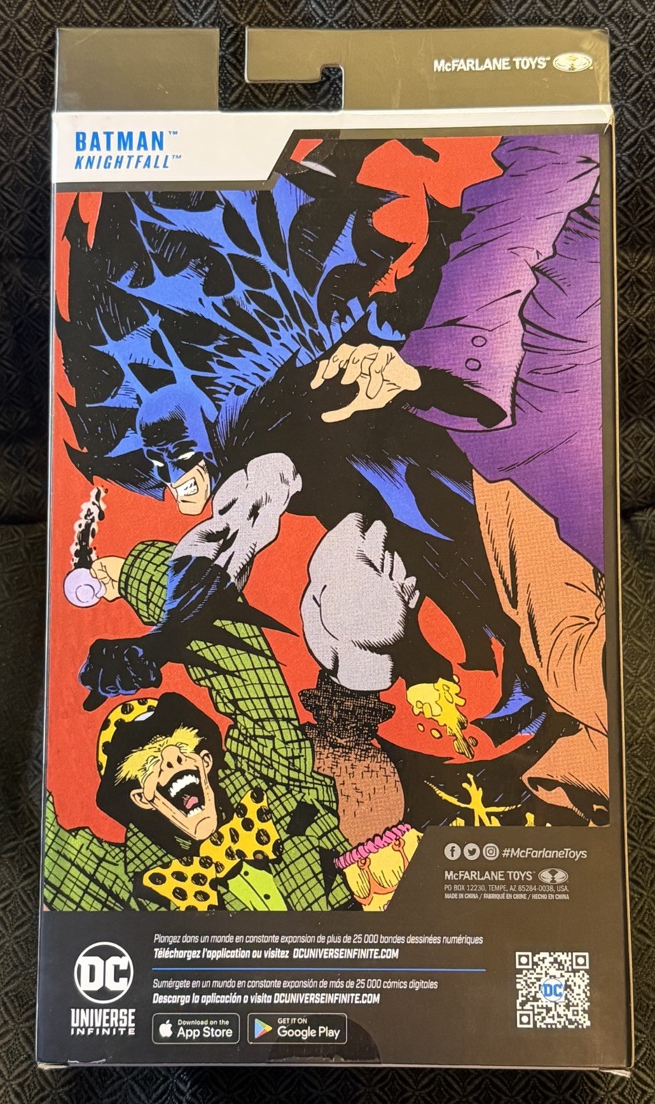 New DC Multiverse McFarlane Toys BATMAN Knightfall Blue Suit 7&Prime; in Action Figure