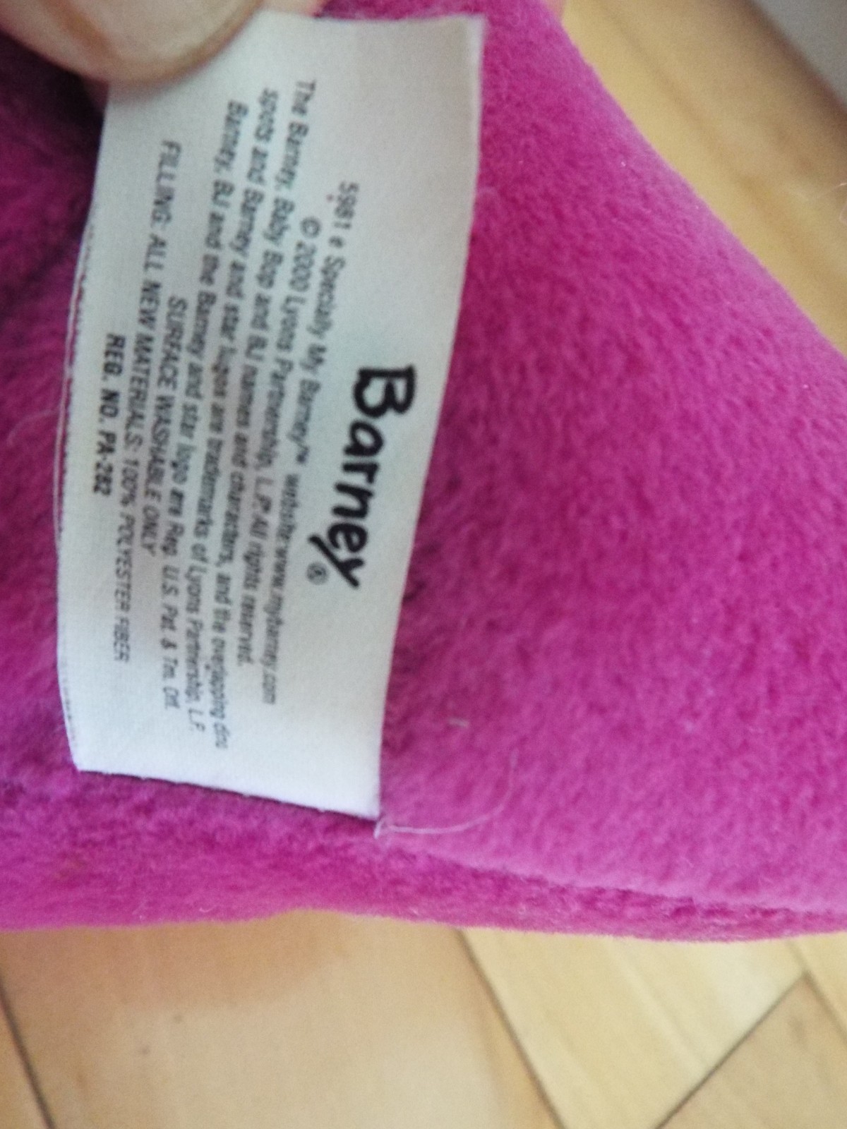 Vintage Lyons Activemate Mixed Playskool Barney Lot Of 4 & Interactive Plush