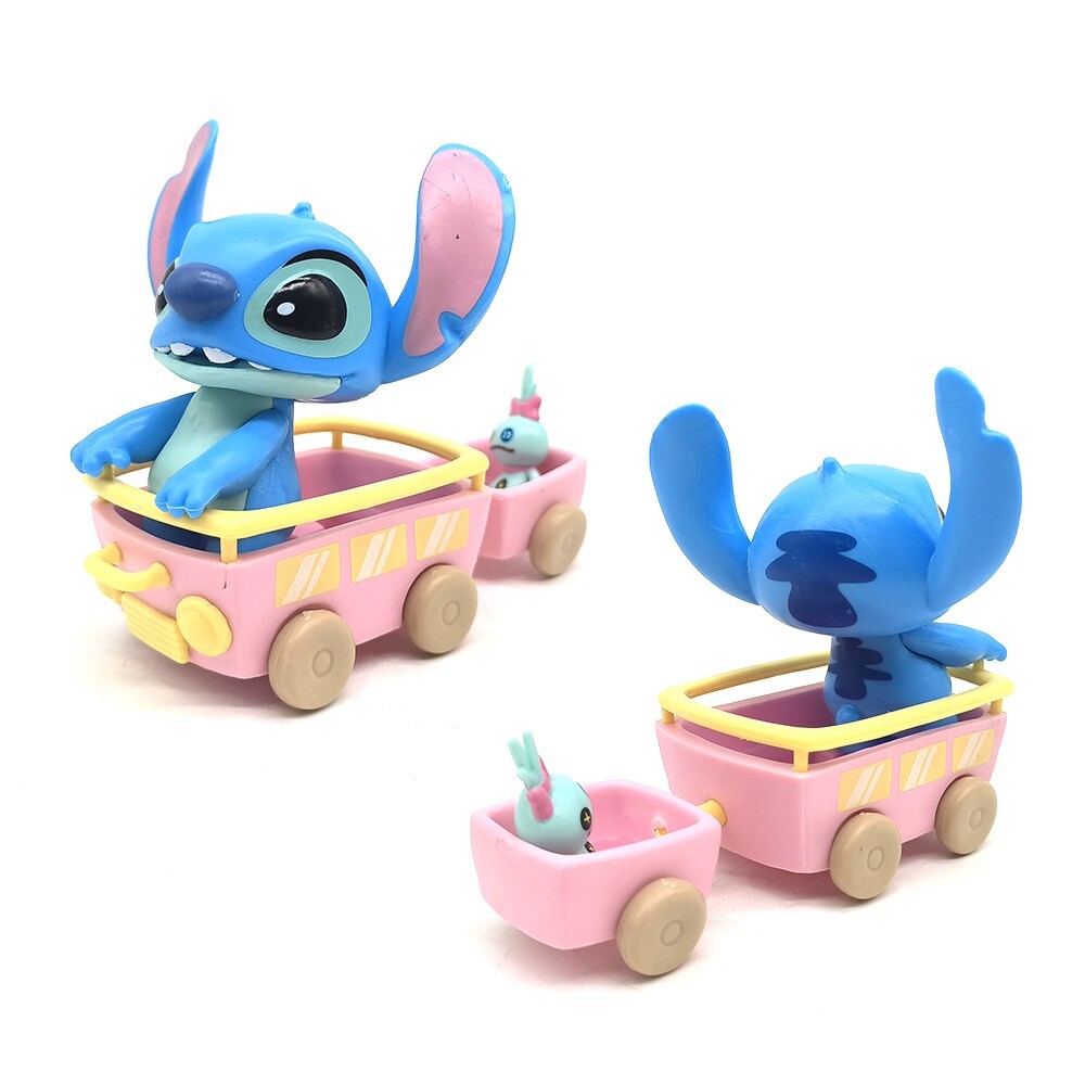 6PCS/SET Disney Lilo & Stitch Figures Stitch Cartoon Toys Dolls Desktop Decor