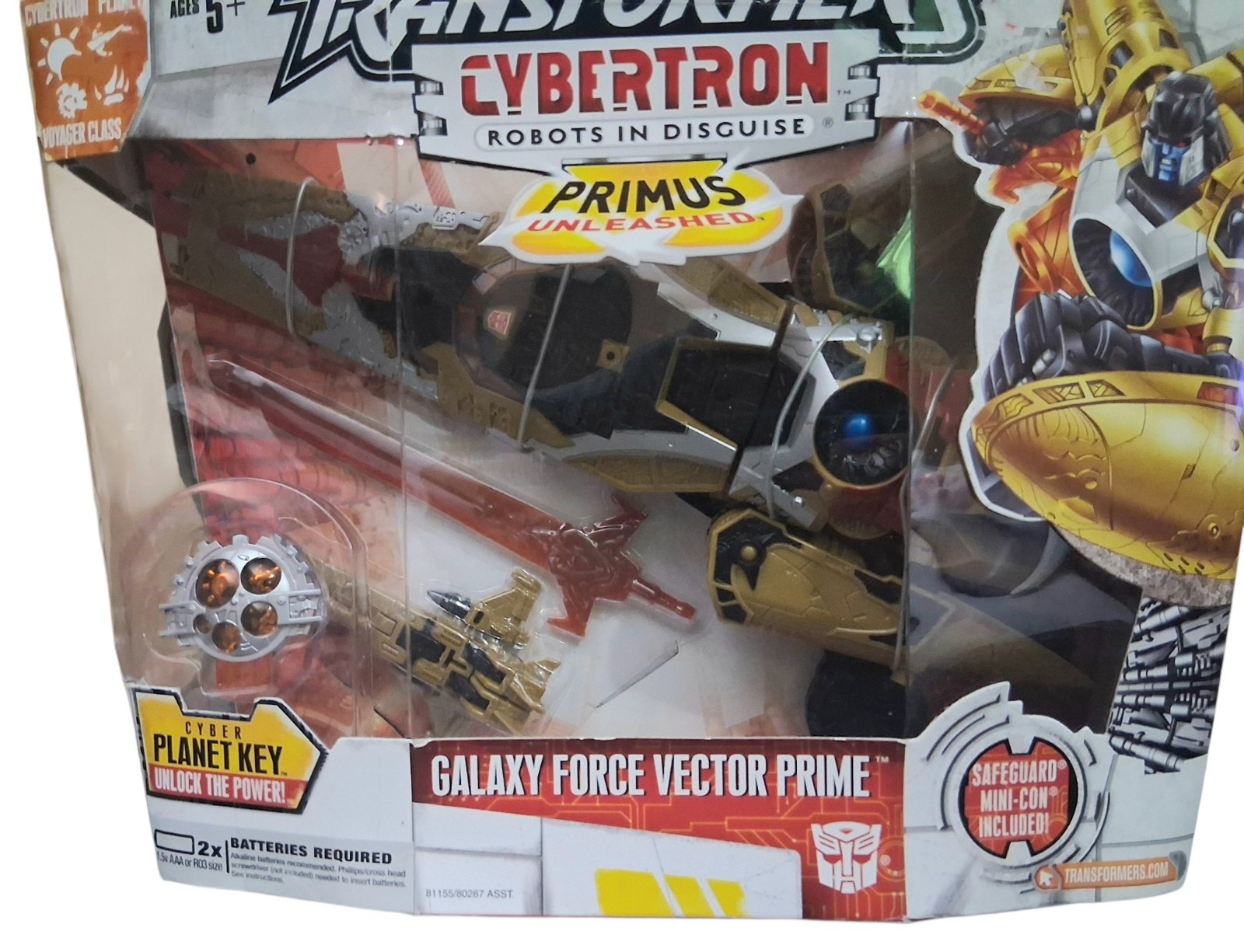 Hasbro Transformers Cybertron (Galaxy Force Vector Prime) Primus Unleashed – NIB