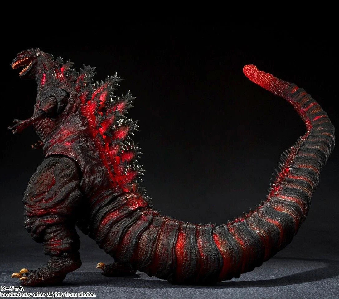 S.H.MonsterArts Shin Godzilla 2016 4th Form Night Combat Ver. Figure BANDAI NEW