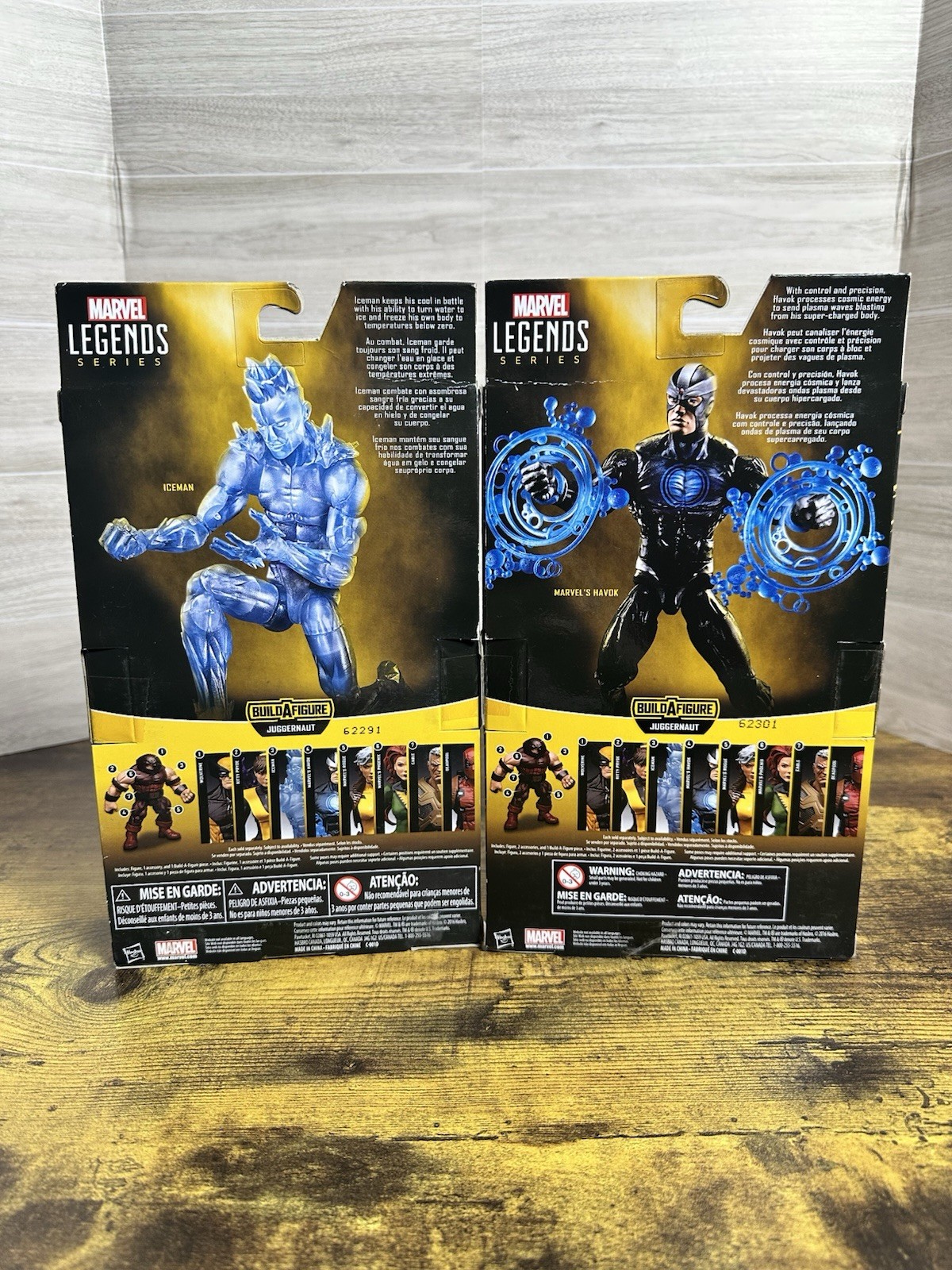 Marvel Legends Juggernaut BAF Series Complete Set Of 8 Figures New In Box!!