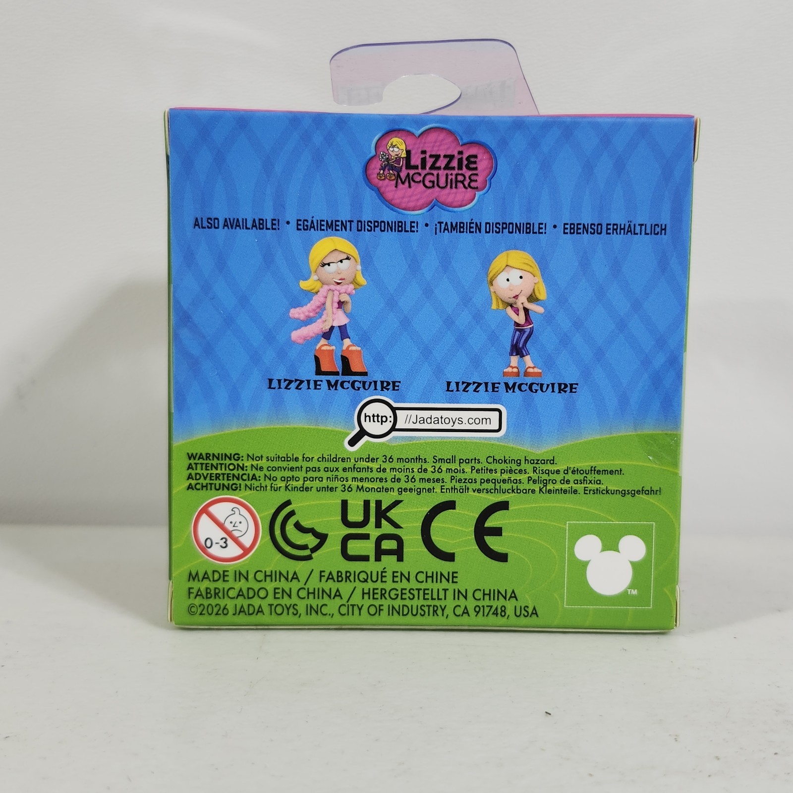 Jada Toys Lizzie McGuire Metalfigs 2.5&Prime; Die-Cast Figure Toy NEW