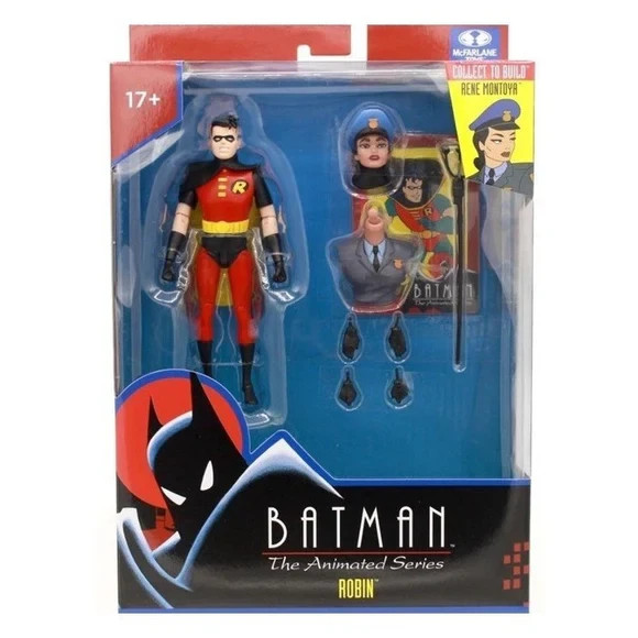 McFarlane Batman The Animated Series ROBIN 5.5&Prime; Figure NEW BAF Rene Montoya 2026