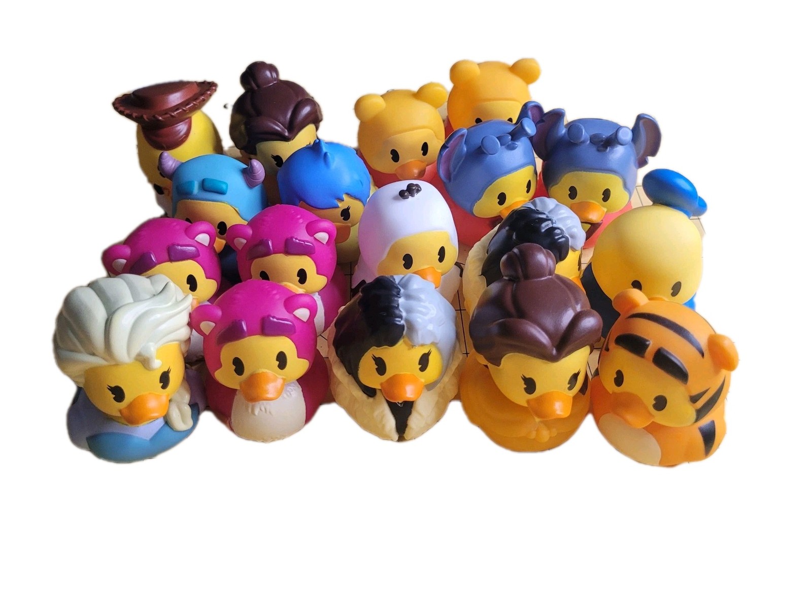 Disney Duckalooz Rubber Duck Lot 18 Duckz Rubber Duckz Duckies New Without Tags