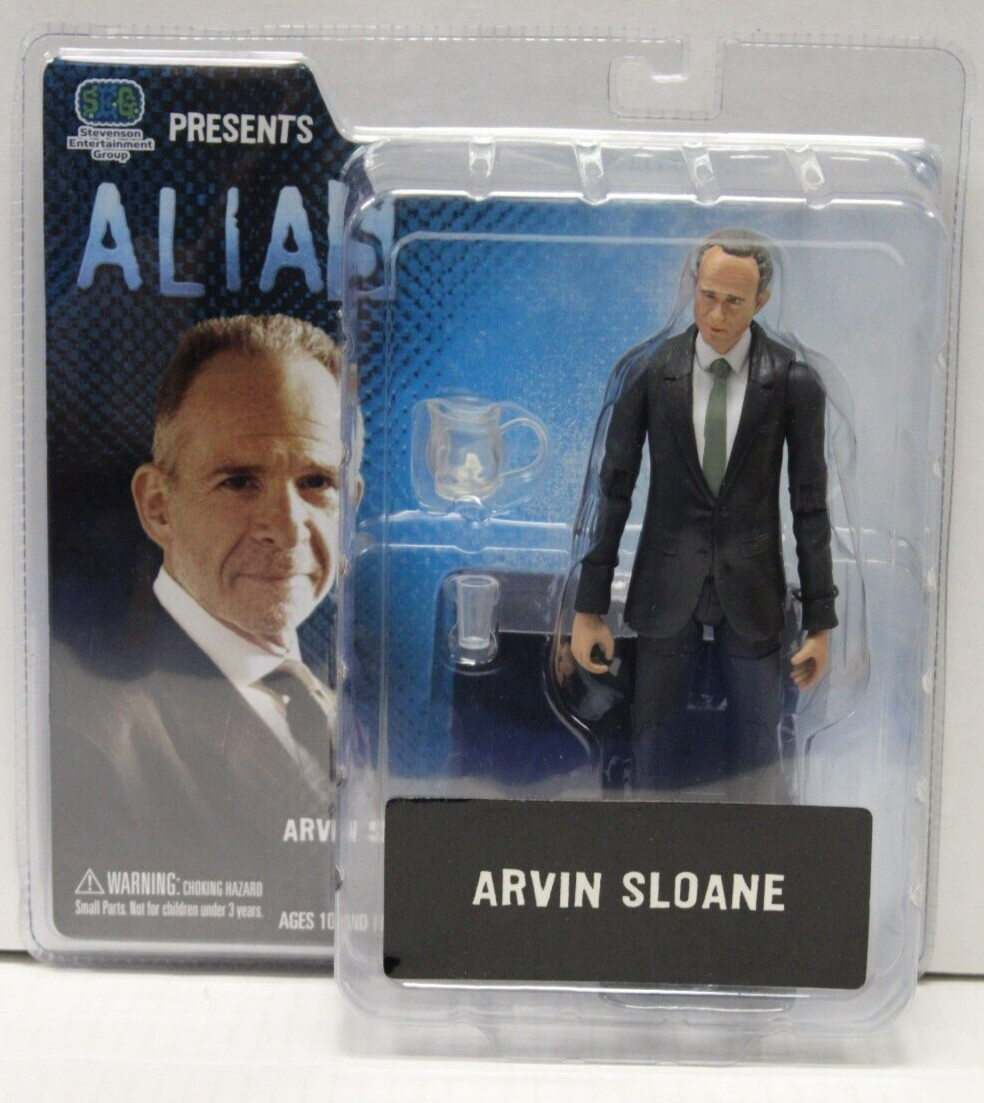 Seg Toys Alias ARVIN SLOANE (2004) 7&Prime; Figure, NEW