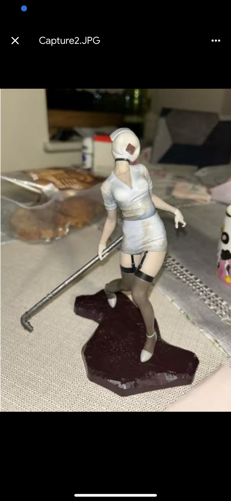 Silent Hill Japanese Version Figure: Nurse & Pyramid Head