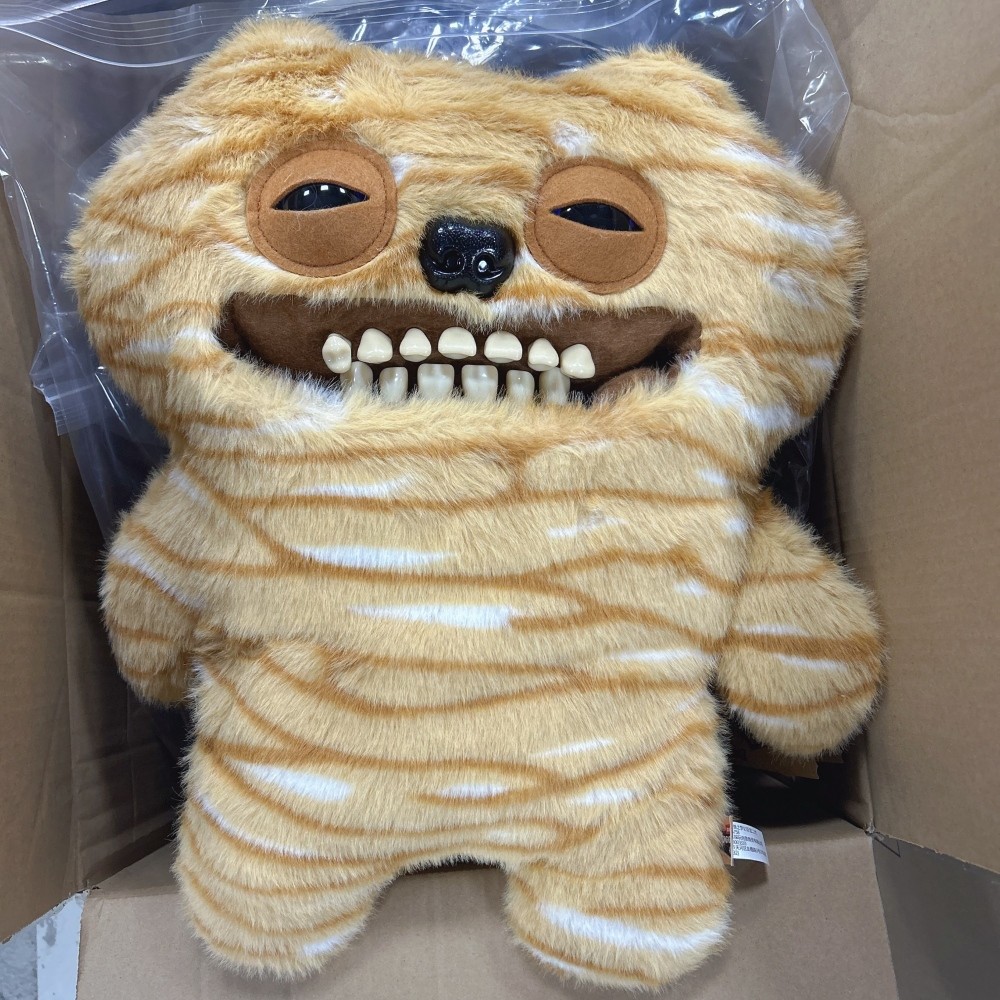 Genuine Official Fuggler Teeth Monster Bigg Fugg 2 Chuckles Plush Doll Toy 47cm