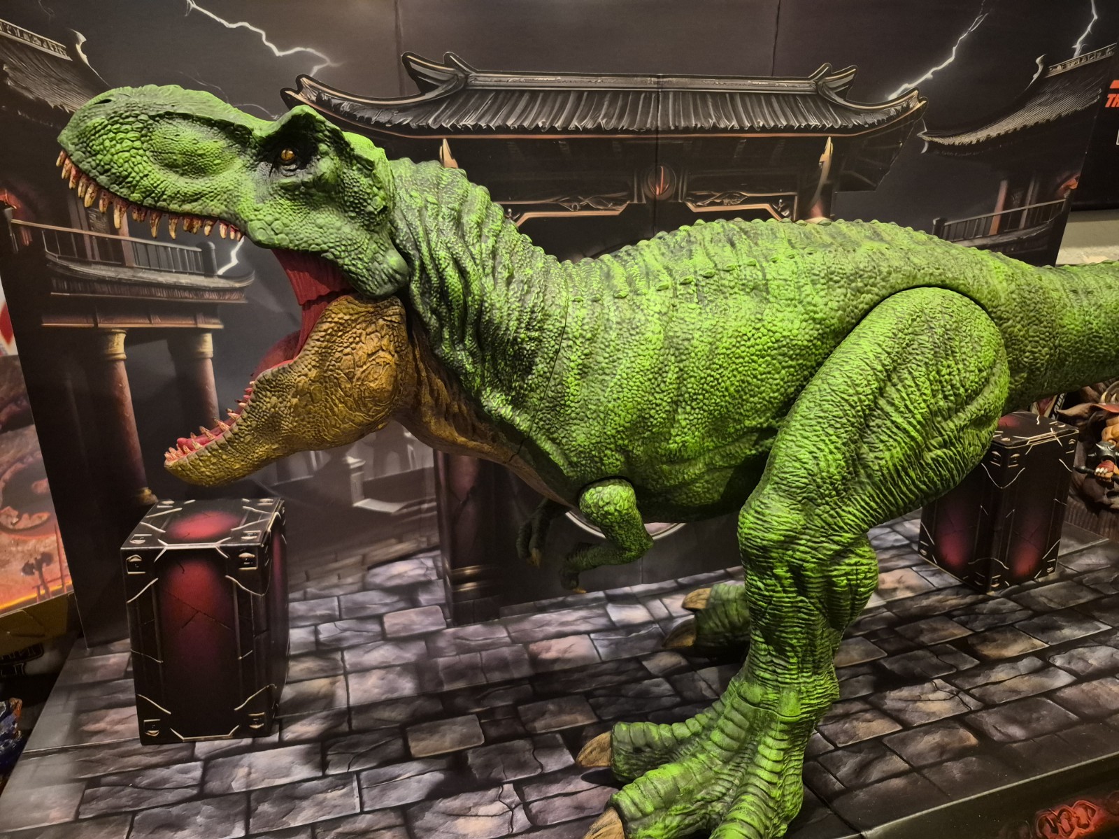 Jurassic Park CUSTOM Super Colossal Tyrannosaurus Rex T-Rex 39-inch Figure 🔥 🐦