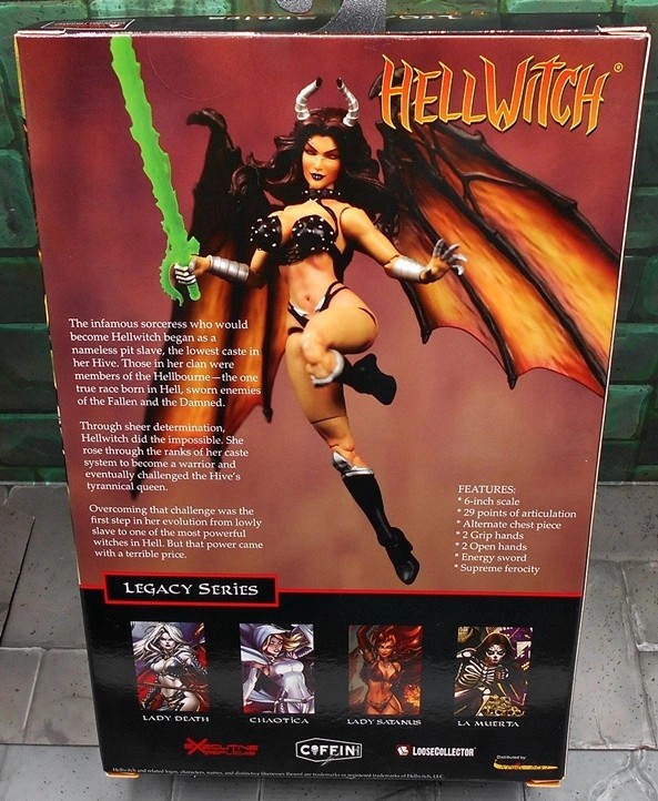 SEXY HELLWITCH 1/12 ACTION FIGURE Executive Replica $30.00 OFF SALE
