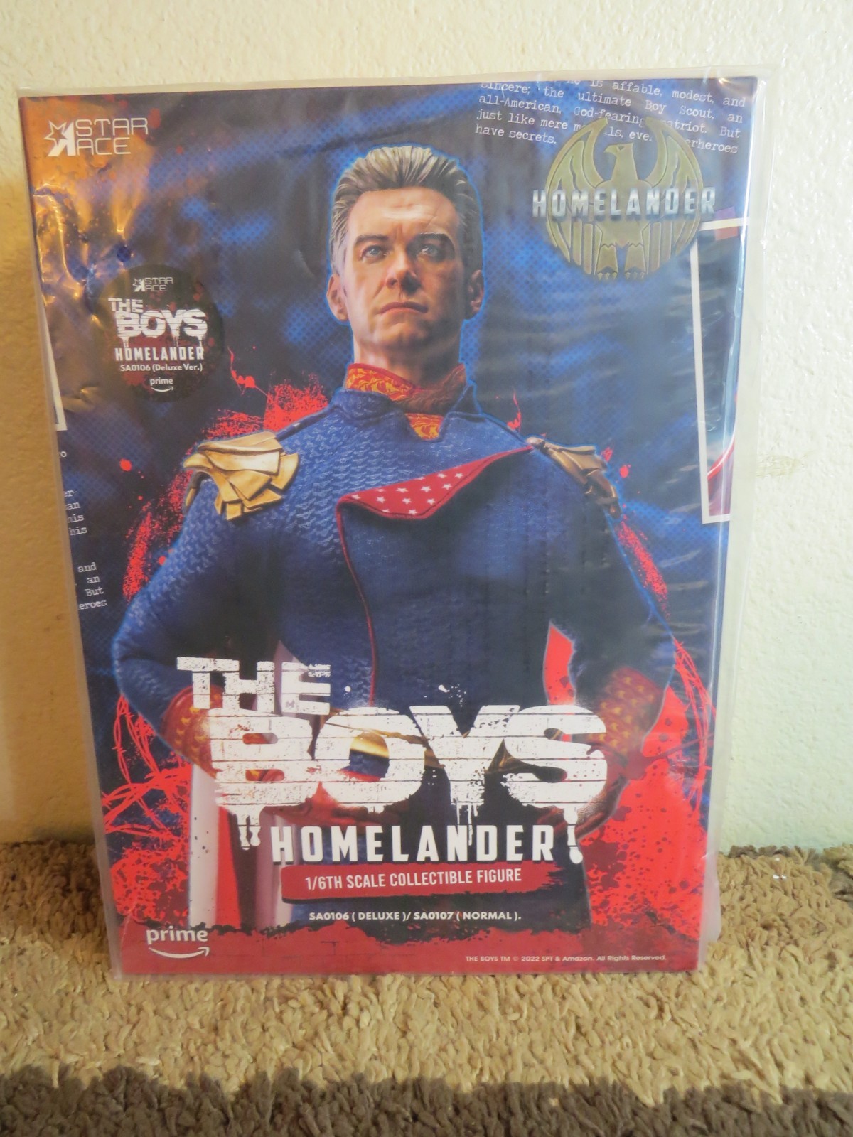 Homelander (Deluxe Version) Sixth Scale Figure Star Ace Toys 2022