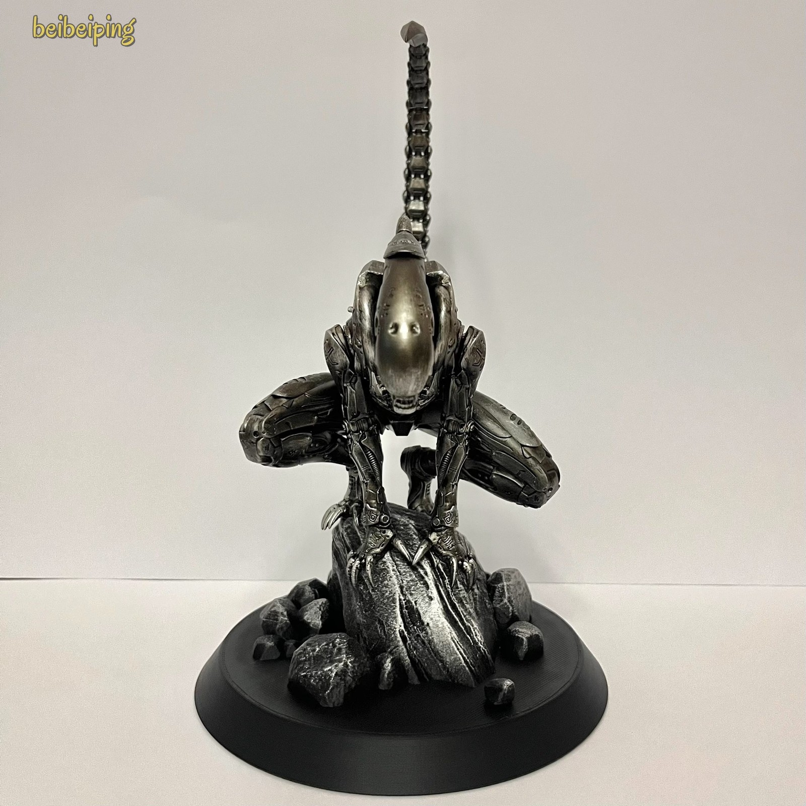 Alien Xenomorph Monster 22cm Resin Figure Handmade Model Decor Toy Statue Gift