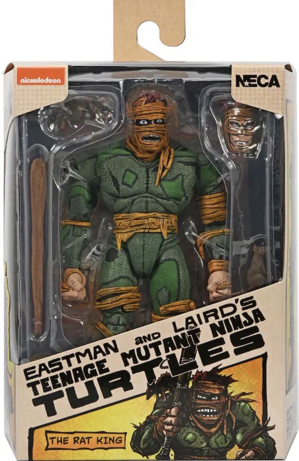 NECA Teenage Mutant Ninja Turtles 7&Prime; Scale Action Figure Rat King Mirage Comics