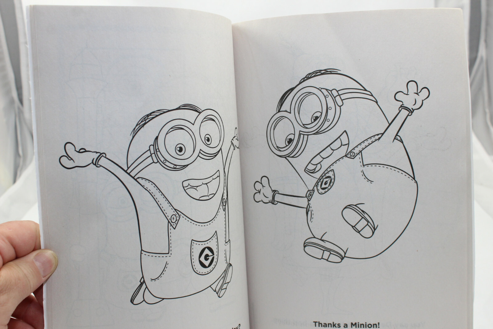 Despicable Me 2 Big Fun Book Coloring and Activity Children&rsquo;s Book Yellow OPS