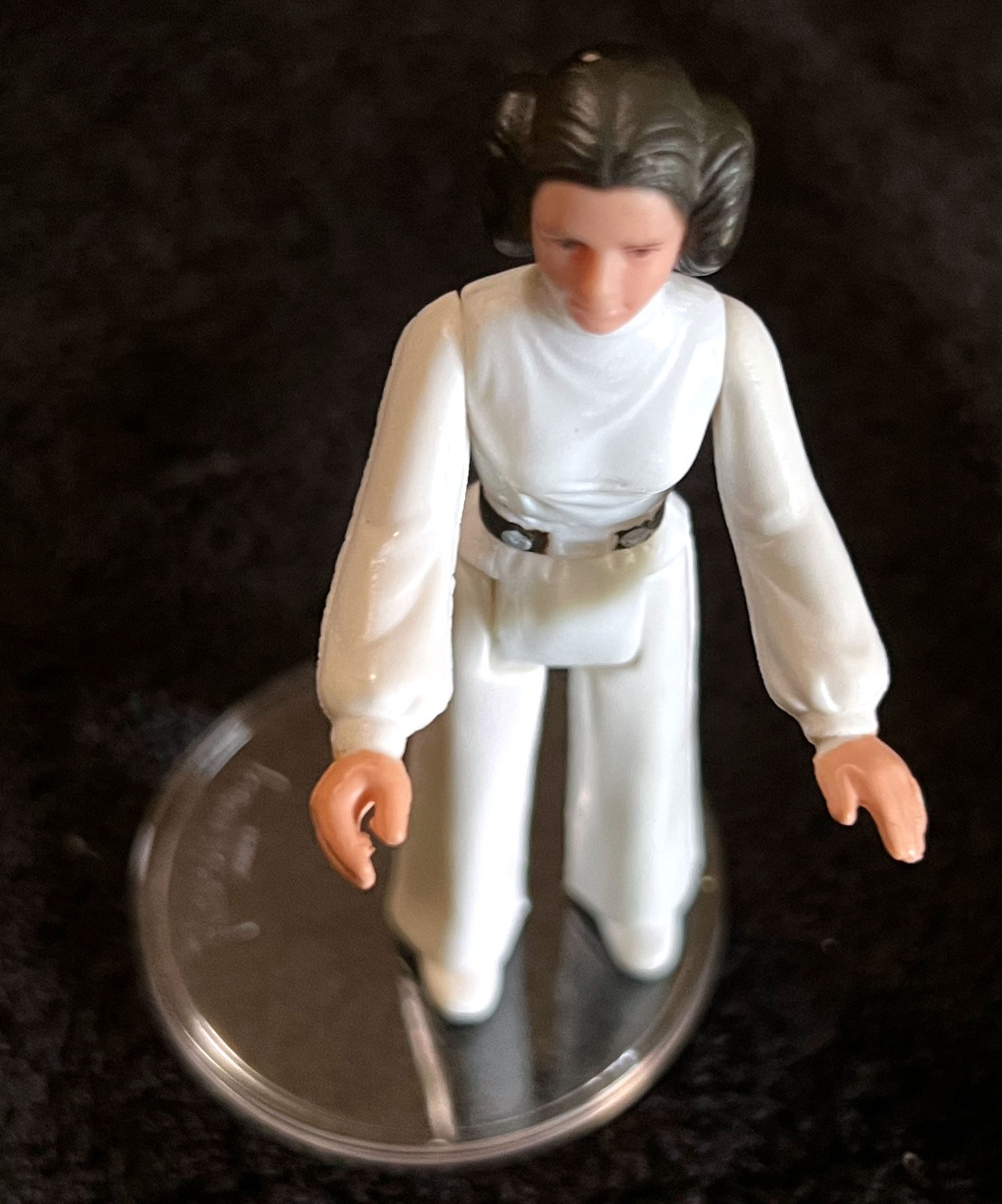 1977 PRINCESS LEIA • LT BROWN VINTAGE CAPE • COMPLETE • VTG KENNER STAR WARS